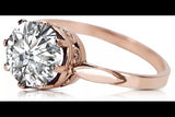 Ring Vintage Setting Original Vintage 14K Rose Gold vrc366r
