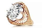Ring Vintage Setting Original Vintage 14K Rose Gold vrc003r