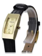 Reloj de oro para hombre Geneve ★ zlotychlopak.pl ★ Pureza de oro 585 333 Precio bajo!