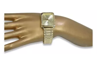 Złoty zegarek męski 14k 585 Geneve mw001y&mbw009y