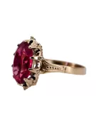 Russe soviétique rose 14k 585 or Alexandrite Rubis Émeraude Saphir Zircon bague vrc084