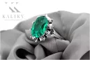 Russian Soviet rose 14k 585 gold Alexandrite Ruby Emerald Sapphire Zircon ring  vrc014