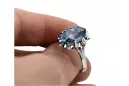 Russe rose soviétique 14k 585 or Alexandrite Ruby Emerald Sapphire Zircon ring vrc014