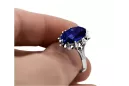 Russian Soviet rose 14k 585 gold Alexandrite Ruby Emerald Sapphire Zircon ring  vrc014