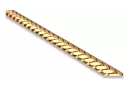Yellow white rose gold solid chain cgcc005