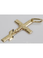 Gold Orthodox Cross Anhänger & Gurmeta 14k Goldkette oc001y&cc001y