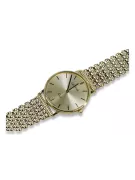 Gold men's watch Geneve ★ zlotychlopak.pl ★ Gold purity 585 333 Low Price!