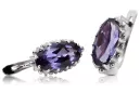 Silver 925 Vintage alexandrite earrings vec174s