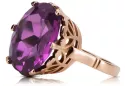 Russe rose soviétique 14k 585 or Alexandrite Ruby Emerald Sapphire Zircon ring vrc189