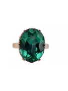 Russische Sowjetrose 14k 585 gold Alexandrite Ruby Emerald Saphir Zircon Ring vrc189