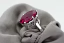 Russische Sowjetrose 14k 585 gold Alexandrite Ruby Emerald Saphir Zircon Ring vrc014