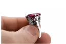 Russe rose soviétique 14k 585 or Alexandrite Ruby Emerald Sapphire Zircon ring vrc014