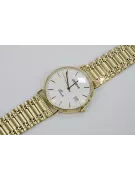 Reloj de oro para hombre Geneve ★ zlotychlopak.pl ★ Pureza de oro 585 333 Precio bajo!