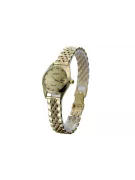 Gold men's watch Geneve ★ zlotychlopak.pl ★ Gold purity 585 333 Low Price!