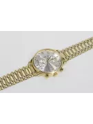 Gold men's watch Geneve ★ zlotychlopak.pl ★ Gold purity 585 333 Low Price!