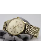 Gold men's watch Geneve ★ zlotychlopak.pl ★ Gold purity 585 333 Low Price!