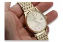 Gold men's watch Geneve ★ zlotychlopak.pl ★ Gold purity 585 333 Low Price!