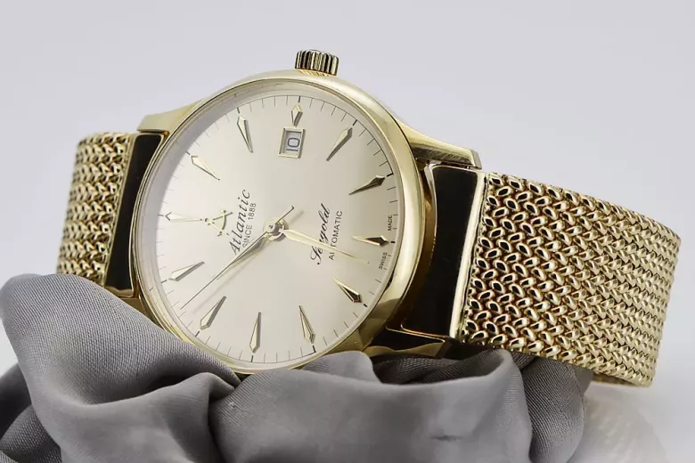 Gold men's watch Geneve ★ https://zlotychlopak.pl/ru/ ★ Золотая чистота 585 333 Низкая Цена!