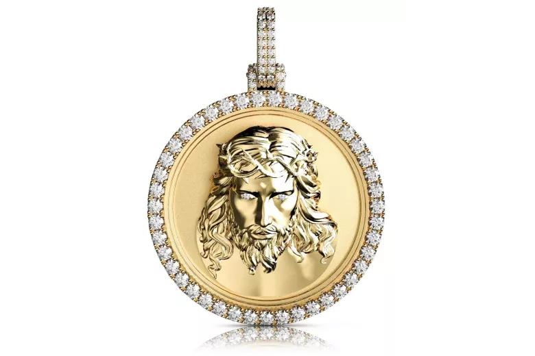 Pendentif d'or ★ https://zlotychlopak.pl/fr/ ★ échantillon d'or 585 333 bas prix