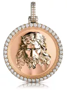 Pendentif d'or ★ https://zlotychlopak.pl/fr/ ★ échantillon d'or 585 333 bas prix