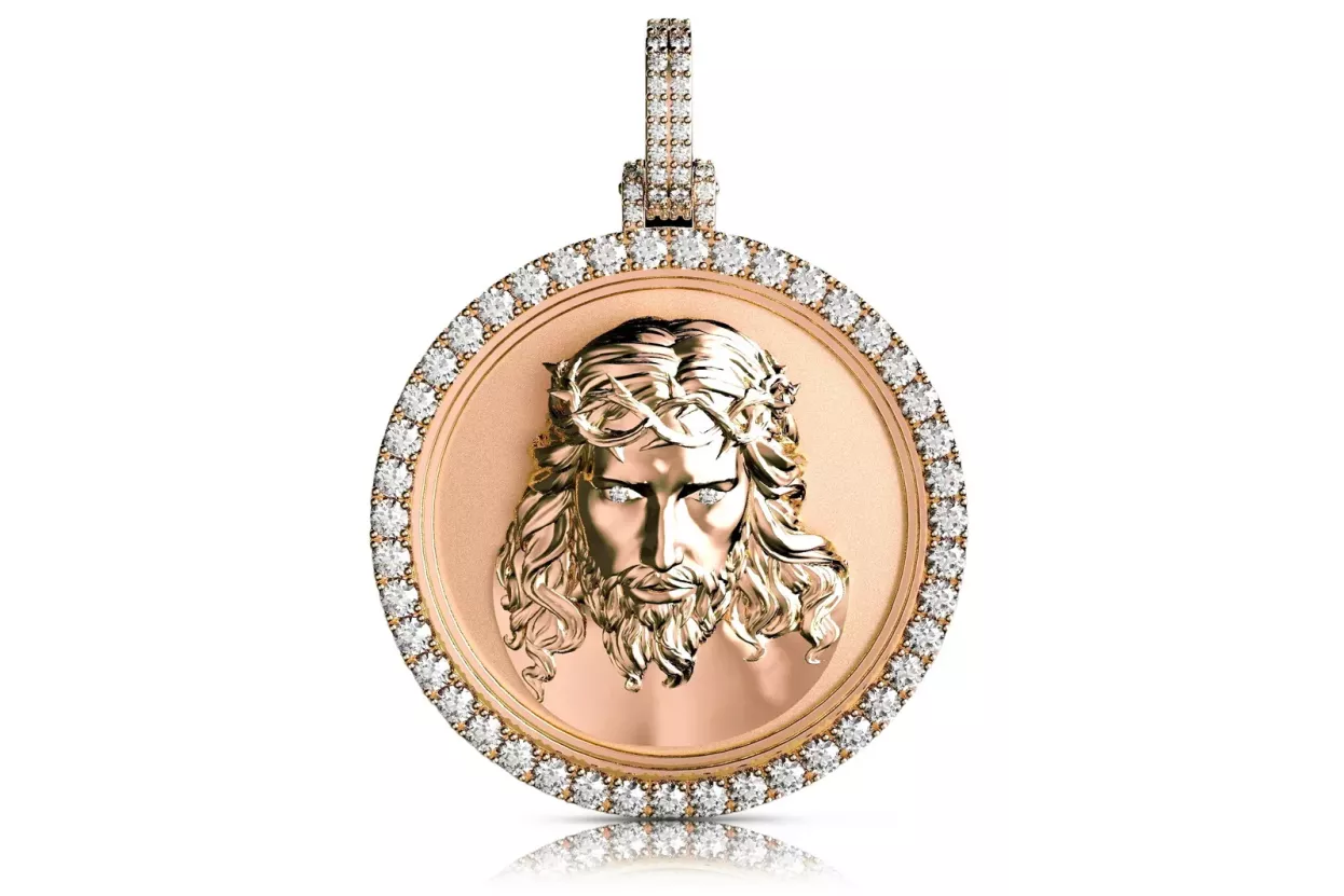 Pendentif d'or ★ https://zlotychlopak.pl/fr/ ★ échantillon d'or 585 333 bas prix