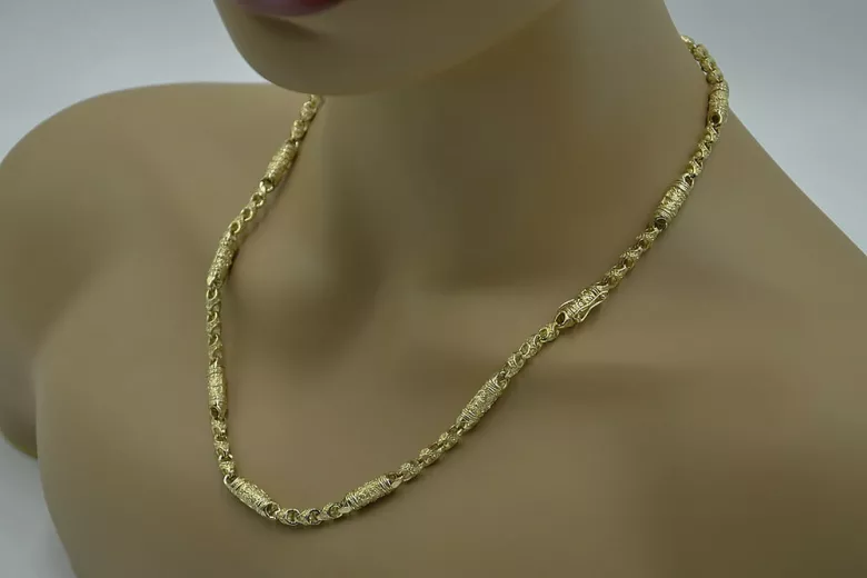 Russian rose soviet gold Bizantina chain