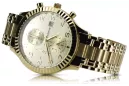 Reloj de oro para hombre Geneve ★ zlotychlopak.pl ★ Pureza de oro 585 333 Precio bajo!