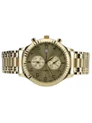 Reloj de oro para hombre Geneve ★ zlotychlopak.pl ★ Pureza de oro 585 333 Precio bajo!