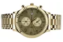 Reloj de oro para hombre Geneve ★ zlotychlopak.pl ★ Pureza de oro 585 333 Precio bajo!