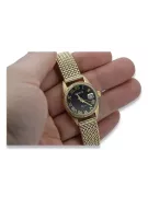 Gold men's watch Geneve ★ zlotychlopak.pl ★ Gold purity 585 333 Low Price!