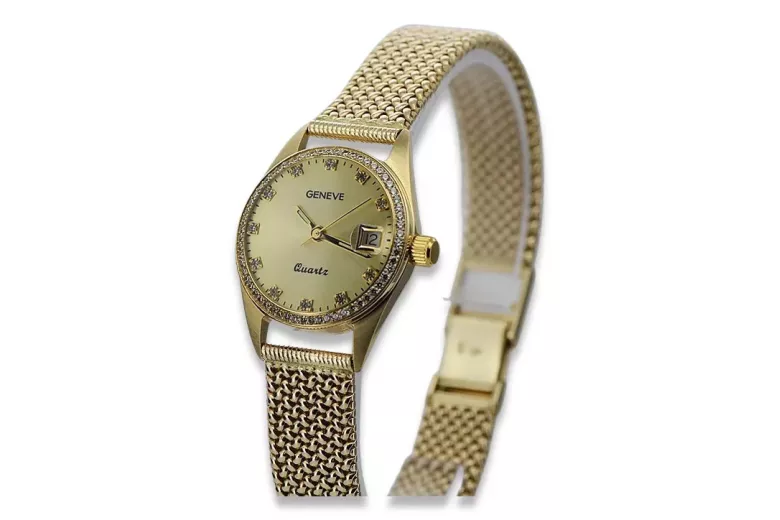 Gold men's watch Geneve ★ https://zlotychlopak.pl/ru/ ★ Золотая чистота 585 333 Низкая Цена!