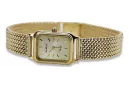 Gold men's watch Geneve ★ zlotychlopak.pl ★ Gold purity 585 333 Low Price!