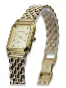 copie de Golden Women's Watch avec Bracelet 14K Geneve LW023Y & LBW008Y