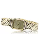 Копия Golden Women Watch с браслетом 14K Geneve LW023Y & LBW008Y