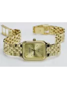 Goldene Herrenuhr Geneve ★ zlotychlopak.pl ★ Gold Reinheit 585 333 Niedriger Preis!