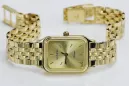 Gold men's watch Geneve ★ zlotychlopak.pl ★ Gold purity 585 333 Low Price!