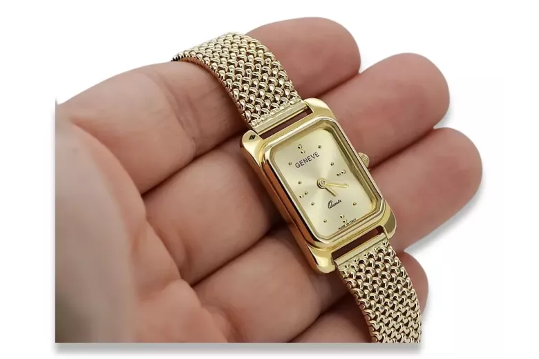 Goldene Herrenuhr Geneve ★ https://zlotychlopak.pl/de/ ★ Goldreinheit 585 333 Niedriger Preis!