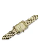 Gold men's watch Geneve ★ zlotychlopak.pl ★ Gold purity 585 333 Low Price!