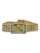 Gold men's watch Geneve ★ zlotychlopak.pl ★ Gold purity 585 333 Low Price!