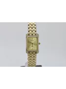 Goldene Herrenuhr Geneve ★ zlotychlopak.pl ★ Gold Reinheit 585 333 Niedriger Preis!