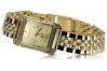 Jaune 14k 585 or Lady Genève montre-bracelet lw054ydg&lbw008y