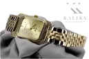 Gold men's watch Geneve ★ zlotychlopak.pl ★ Gold purity 585 333 Low Price!