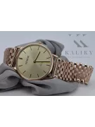 Gold men's watch Geneve ★ zlotychlopak.pl ★ Gold purity 585 333 Low Price!