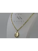 Золота підвіска ручна ручка ★ Zlotychlopak.pl ★ Gold hallmark 585 333 низька ціна