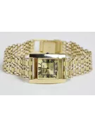 Gold men's watch Geneve ★ zlotychlopak.pl ★ Gold purity 585 333 Low Price!