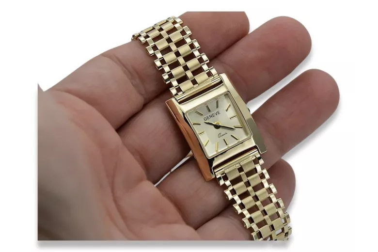 Gold men's watch Geneve ★ https://zlotychlopak.pl/ru/ ★ Золотая чистота 585 333 Низкая Цена!