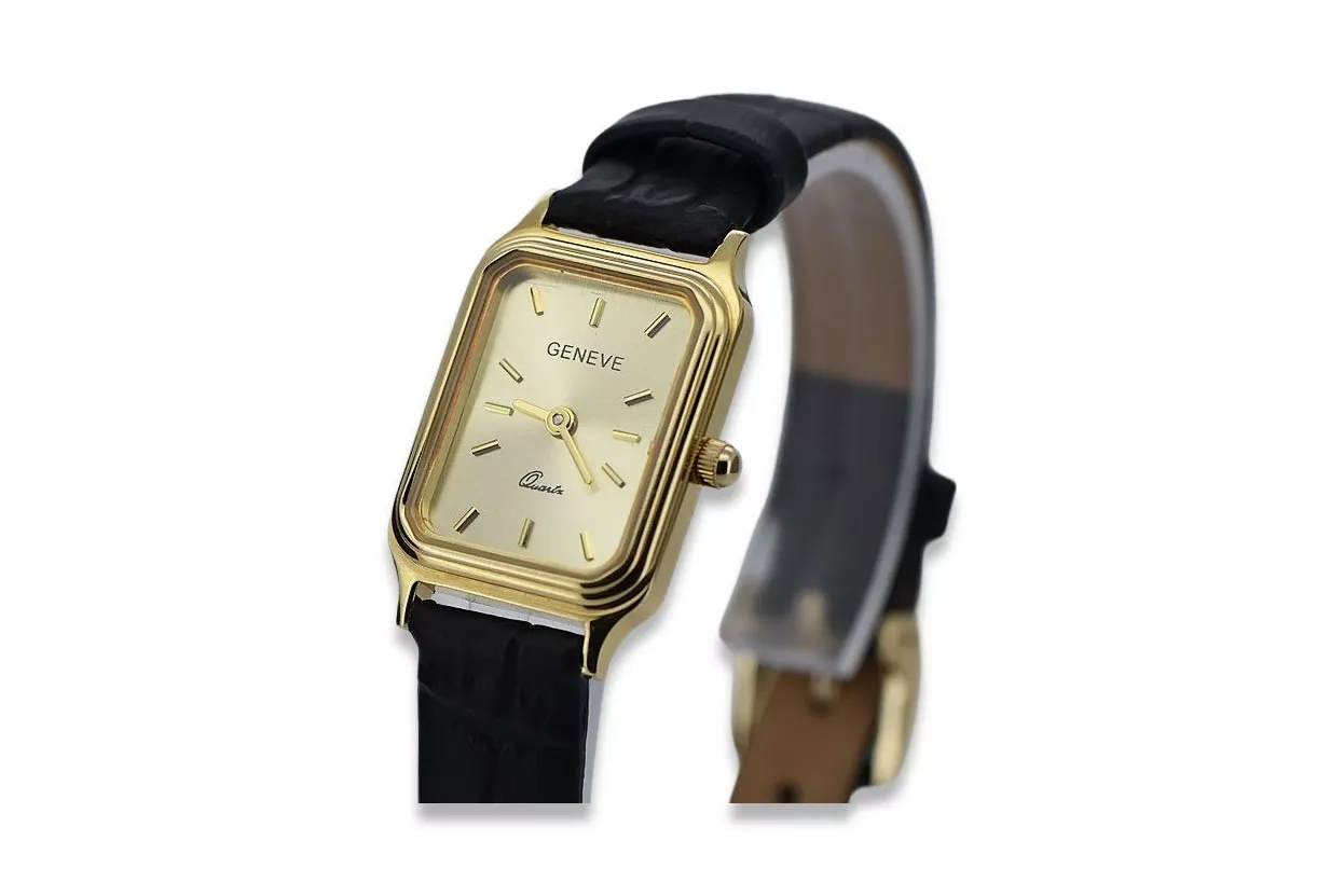 Reloj ★ de oro para damas zlotychlopak.pl Pureza de oro 585 333 ¡★ Precio bajo!