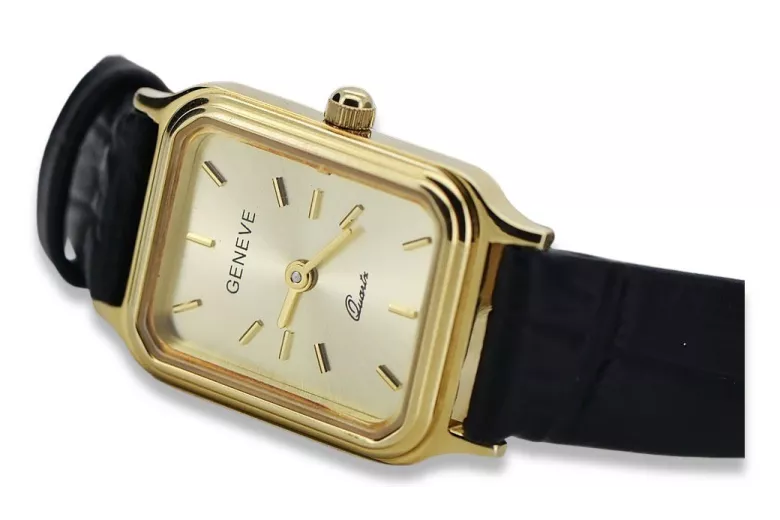 Reloj ★ de oro para damas zlotychlopak.pl Pureza de oro 585 333 ¡★ Precio bajo!