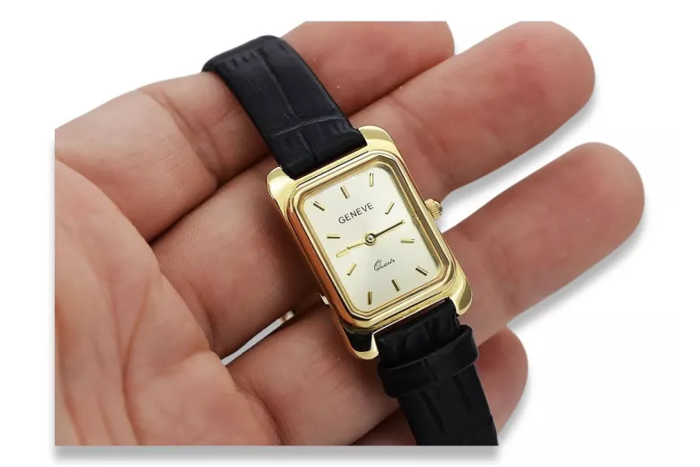 Gold ladies watch ★ zlotychlopak.pl ★ Gold purity 585 333 Low price!