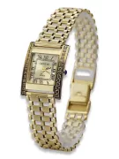 Gold men's watch Geneve ★ zlotychlopak.pl ★ Gold purity 585 333 Low Price!